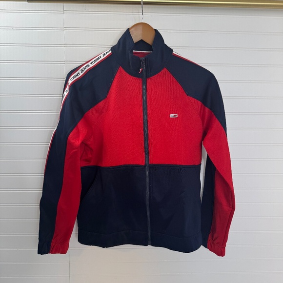 NEW Women's Tommy Jeans Small Track Top Full Zip - Picture 3 of 10